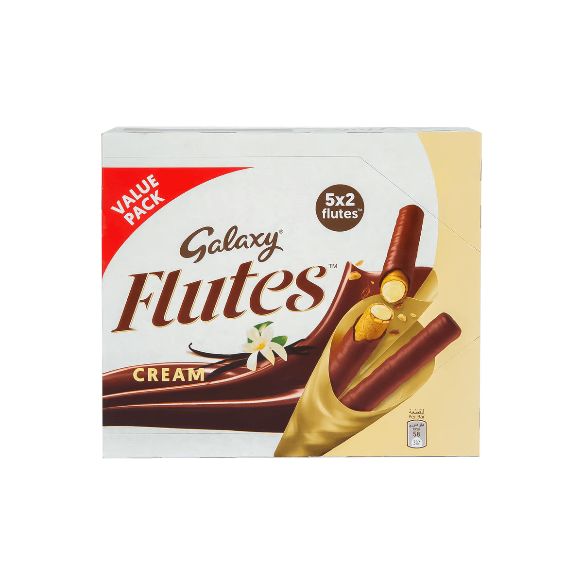 Galaxy Cream Flutes 5 x 22.5 g